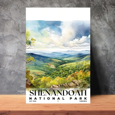 Shenandoah National Park Poster, Travel Art, Office Poster, Home Decor | S4 - image2